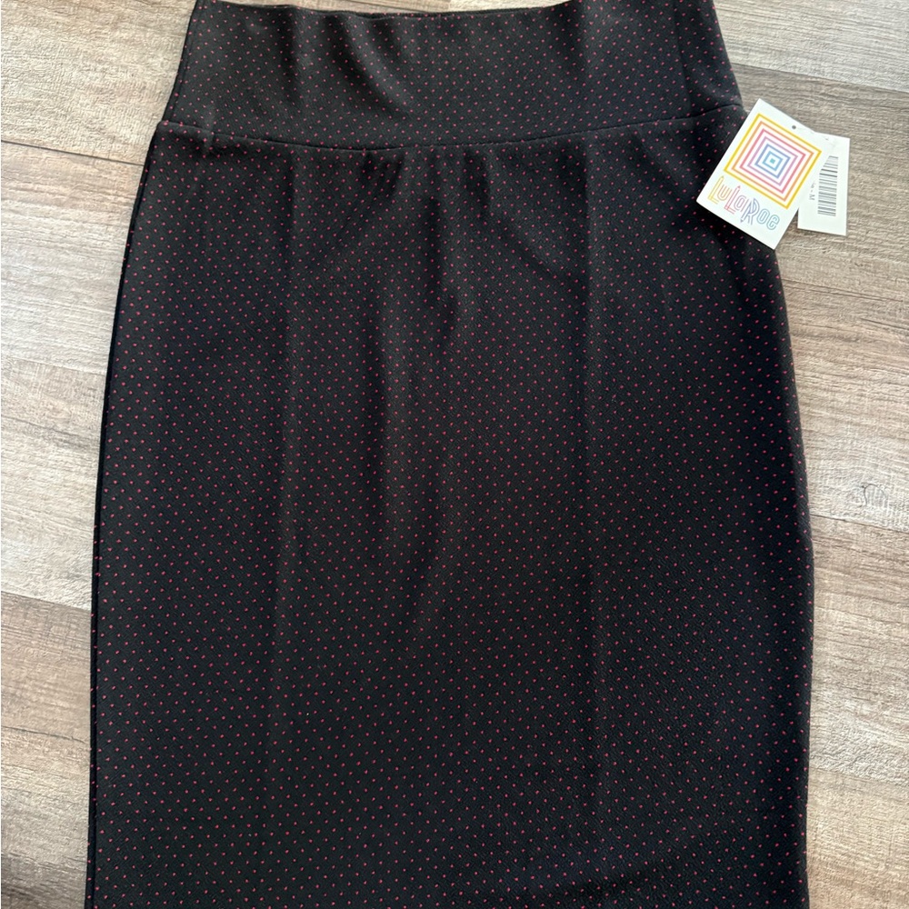 Black Polka Dot Skirt (235)